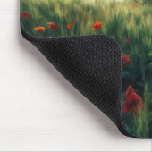 Eenzame soldaat in een papaverveld muismat (Hoek)