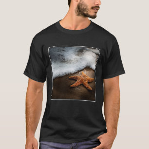 Eenzame Starfish op het strand T-shirt