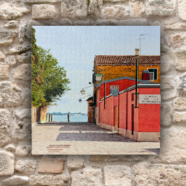 Eenzame steeg in Venetië, Italië Legpuzzel