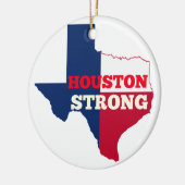 Eenzame Ster "Sterk Houston " Keramisch Ornament (Links)