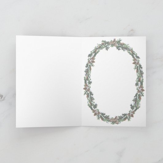 EENZAME TIPI & KROON DOOR SHARON SHARPE FEESTDAGEN KAART (Binnen)