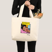 Eenzame Uren Reflectie Valentijn Romantiek Grote Tote Bag (Voorkant (product))