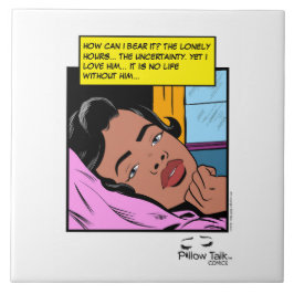 Eenzame Uren Reflectie Valentijns Romantiek Tegeltje