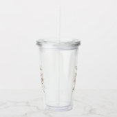 Eenzame Vireo Flycatcher van Audubon op riet Acryl Drinkbeker (Rechts)