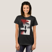 Eenzame visser t-shirt (Voorkant volledig)
