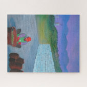 Eenzame vrouw maakt Kimchi in Korea Legpuzzel (Horizontaal)