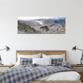 Eenzame wandelaar, bergen, meer, fijne kunst canvas afdruk (Insitu (Slaapkamer))