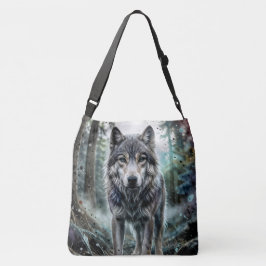 Eenzame Wolf Crossbody Tas