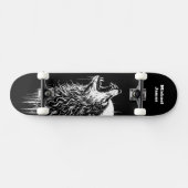 Eenzame Wolf Persoonlijk Skateboard (Horizontaal)