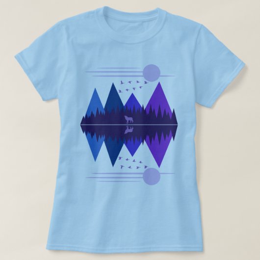 Eenzame Wolf T-shirt (Design voorkant)