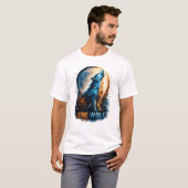 Eenzame Wolf Tee T-shirt (Voorkant volledig)