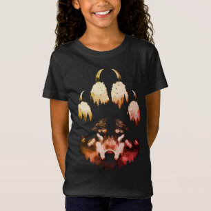 Eenzame Wolf. Wilde Ziel T-shirt
