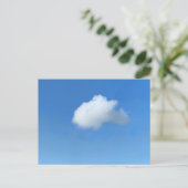 Eenzame Wolk Briefkaart (Staand voorkant)
