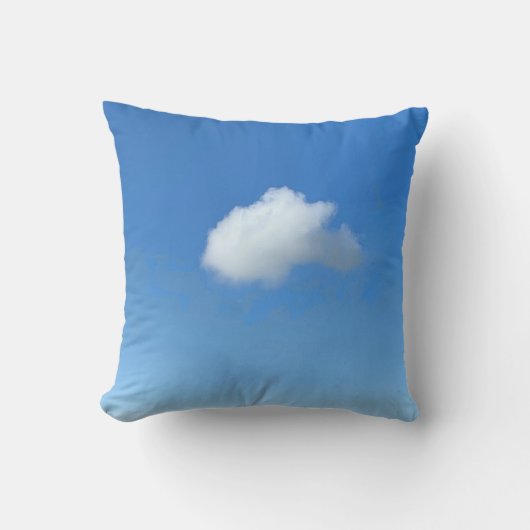 Eenzame wolk kussen (Voorkant)