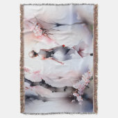 Eenzame Woman Walking Deken (Voorkant Verticaal)