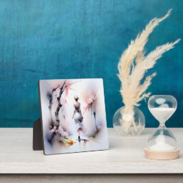 Eenzame Woman Walking Fotoplaat