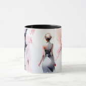 Eenzame Woman Walking Mok (Midden)