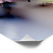 Eenzame Woman Walking Perfect Poster (Hoek)