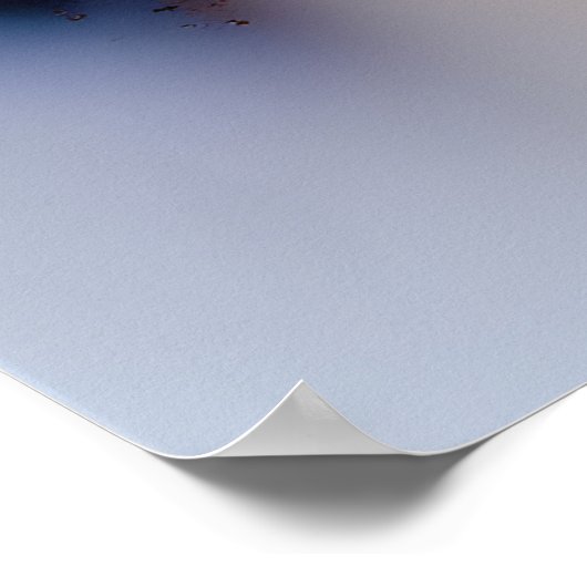 Eenzame Woman Walking Poster (Hoek)