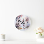 Eenzame Woman Walking Ronde Klok (Huis)