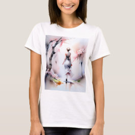 Eenzame Woman Walking T-shirt