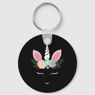 Eenzijdig gezicht wimpers Halloween kostuum met fl Sleutelhanger