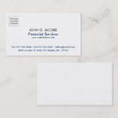 Eenzijdig model bedrijfskaart voor "Voeg je Logo t Visitekaartje (Voorkant / Achterkant)