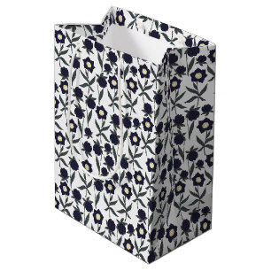 Eenzijdige Bloemen Medium Cadeauzakje
