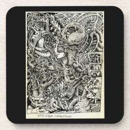 Eenzijdige competitie, door Brian Benson Bier Onderzetter