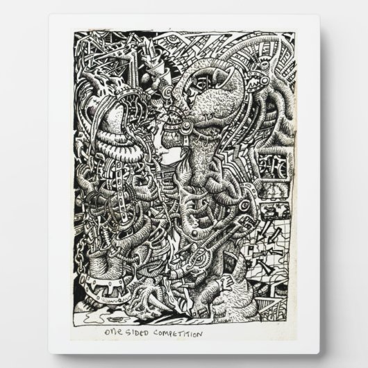 Eenzijdige competitie, door Brian Benson Fotoplaat (Voorkant)