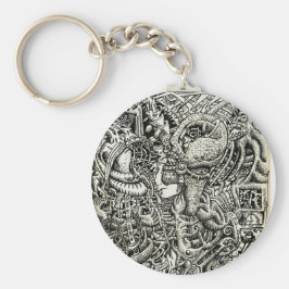 Eenzijdige competitie, door Brian Benson Sleutelhanger