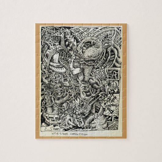 Eenzijdige Concurrentie Legpuzzel (Verticaal)