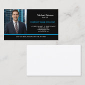 Eenzijdige makelaars foto visitekaartje (Voorkant / Achterkant)