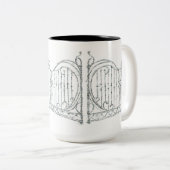 eenzijdige mok van het gedraaide paleis (Voorkant rechts)