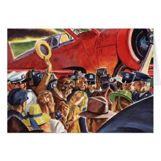  eenzijdige piloot van het vliegtuig met Paparazzi (Voorkant Horizontaal)