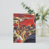 eenzijdige piloot van het vliegtuig met Paparazzi Briefkaart (Staand voorkant)