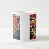  eenzijdige piloot van het vliegtuig met Paparazzi Grote Koffiekop (Voorkant)