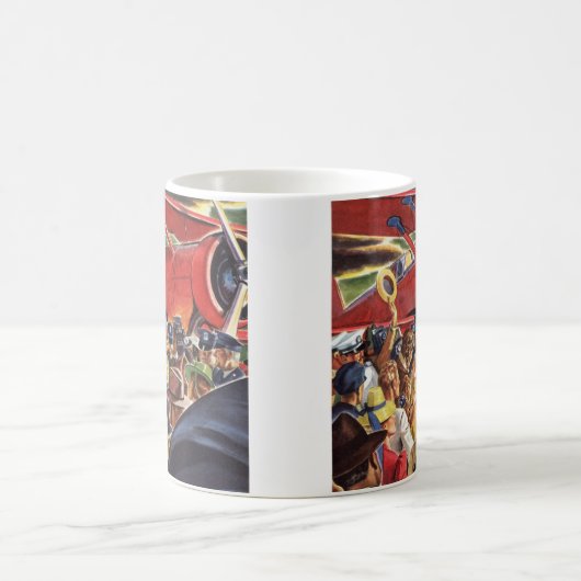 eenzijdige piloot van het vliegtuig met Paparazzi Koffiemok (Center)