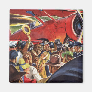 eenzijdige piloot van het vliegtuig met Paparazzi Magneet