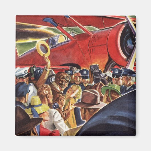 eenzijdige piloot van het vliegtuig met Paparazzi Magneet (Voorkant)