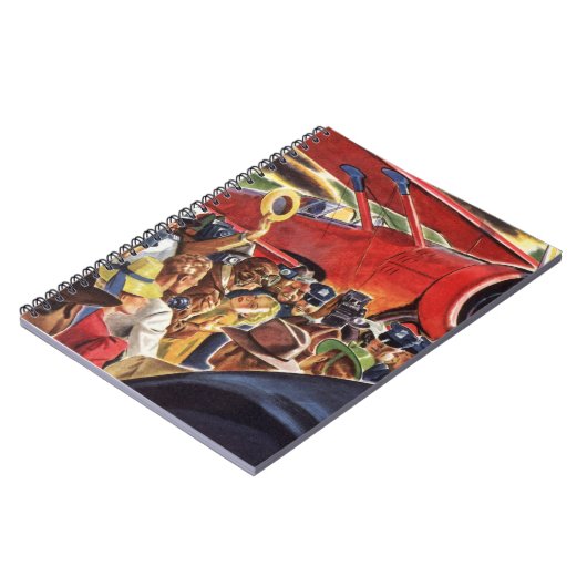  eenzijdige piloot van het vliegtuig met Paparazzi Notitieboek (Linkerzijde)