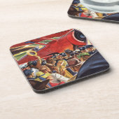 eenzijdige piloot van het vliegtuig met Paparazzi Onderzetter (Linkerzijde)