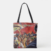  eenzijdige piloot van het vliegtuig met Paparazzi Tote Bag (Achterkant)