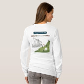 Eer aan Columbus T-shirt (Achterkant volledig)