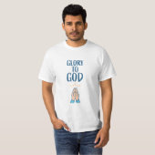 Eer aan God - Christelijk T-shirt (Voorkant volledig)