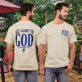 Eer aan God Christelijk T-shirt