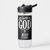 Eer aan God Christelijk Waterfles (Links)