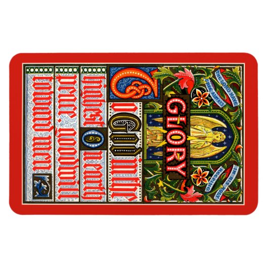 Eer aan God in de hoogste... Magneet (Horizontaal)