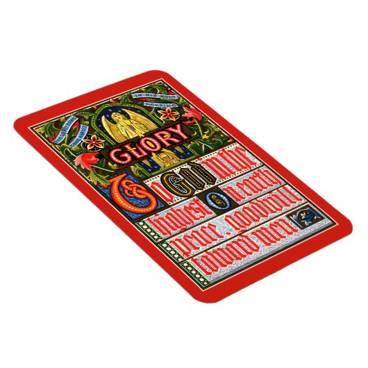 Eer aan God in de hoogste... Magneet (Rechterzijde)