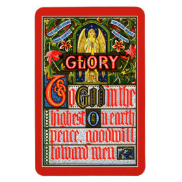 Eer aan God in de hoogste... Magneet